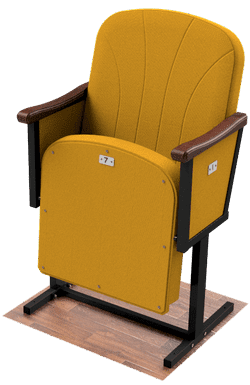 Кресло для залов Рим-3 Кресло для залов Рим-2 с поднятым сиденьем