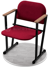 Кресло для актовых залов ЭКОНОМ 2